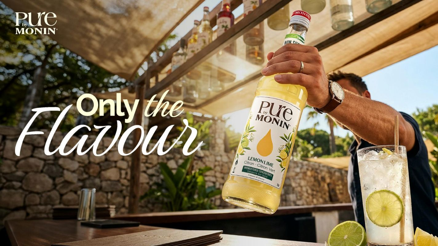Monin Pure Banner
